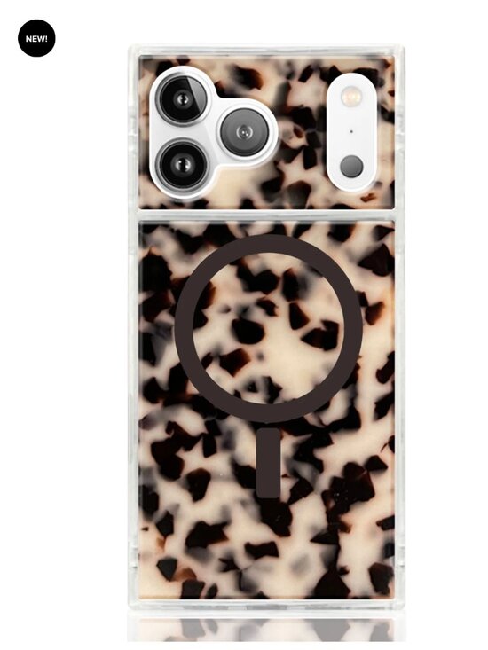 Flaunt Other - Flaunt SQUARE Blonde Tortoise Shell iPhone Case iPhone 17 Pro